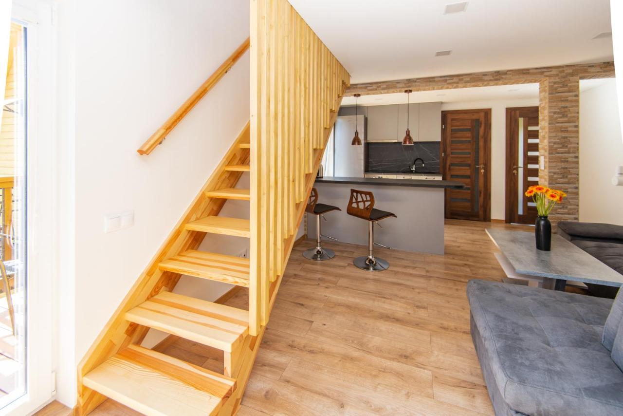 Apartamentai Pas Kaju Senamiestyje Salia Botanikos Parko Palanga Esterno foto